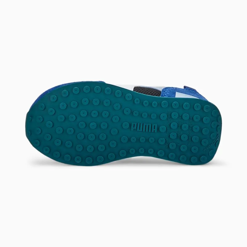 PUMA Future Rider Splash AC Babies’ Blue Wash/Black/White (381856-07)