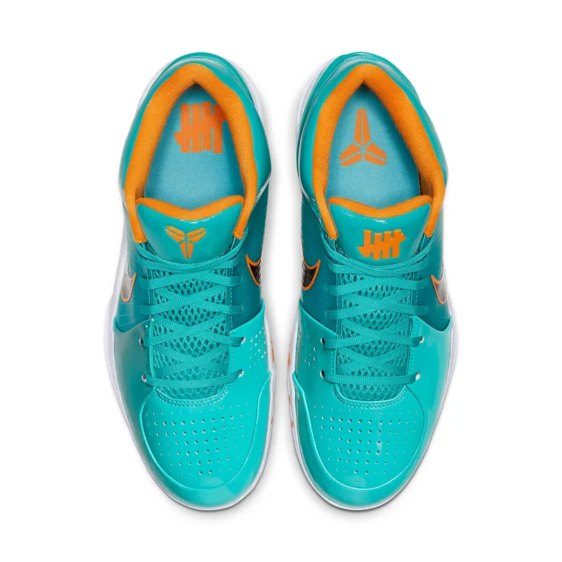 Nike Kobe 4 Protro Undefeated San Antonio Spurs Hyper Teal/Mango-White (CQ3869-300)
