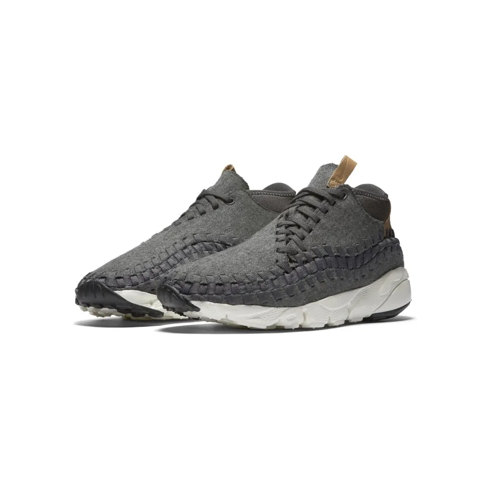 Nike Air Footscape Woven Chukka Light Grey Tan Wool (857874-002)