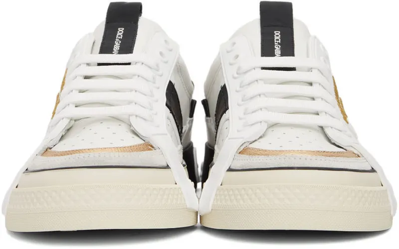 Dolce & Gabbana White & Black Contrasting 2.Zero (CS1863 AO222)