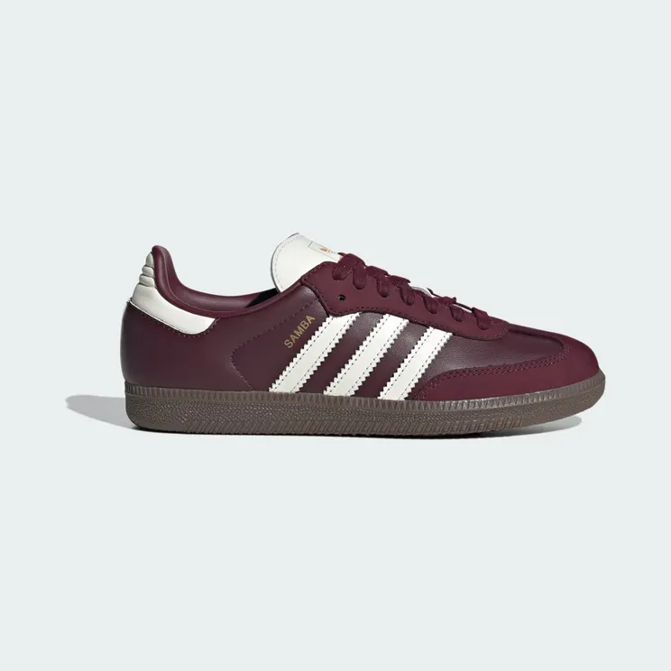 Adidas Samba OG Maroon / Off White / Gum (JR8844)