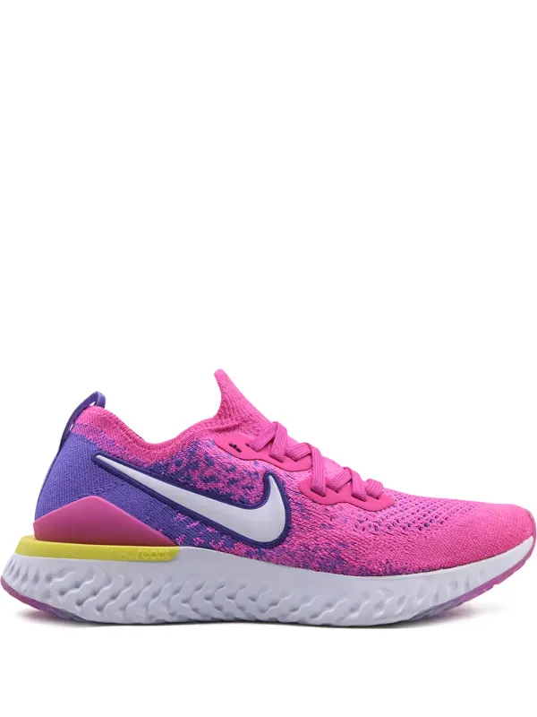 Nike Epic React Flyknit 2 low-top sneakers – Pink (CK0821)