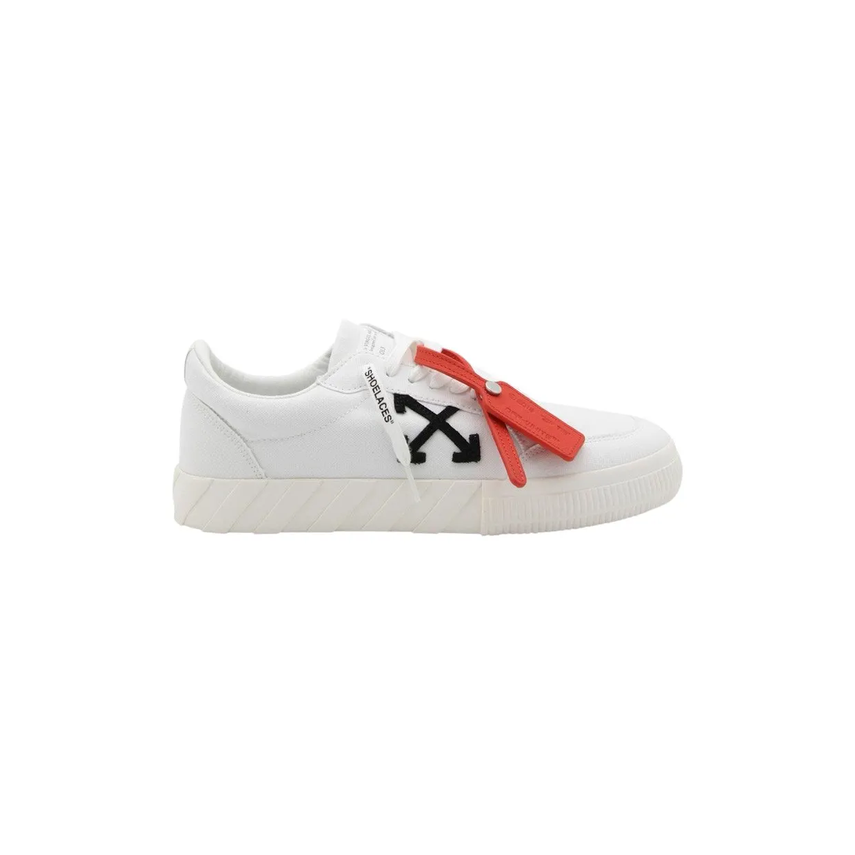 OFF-WHITE Vulc Low White Black (FW23) (OMIA085C99FAB0070110)