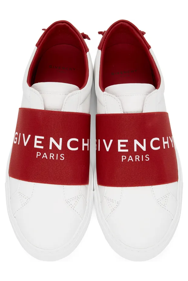 Givenchy White Elastic Urban Knots Sneakers (BE0005E0EB) (5)