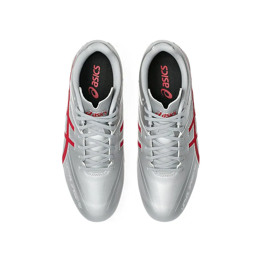 ASICS LETHAL SPEED RS “Pure Silver / Speed Red” (1111A271-020)
