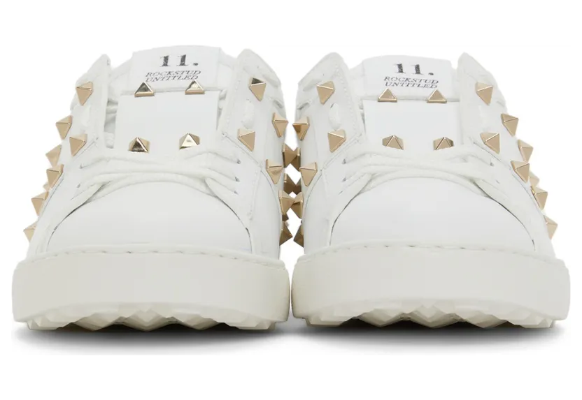 Valentino Garavani White Rockstud Untitled Sneakers (XY2S0931BHS) (2)