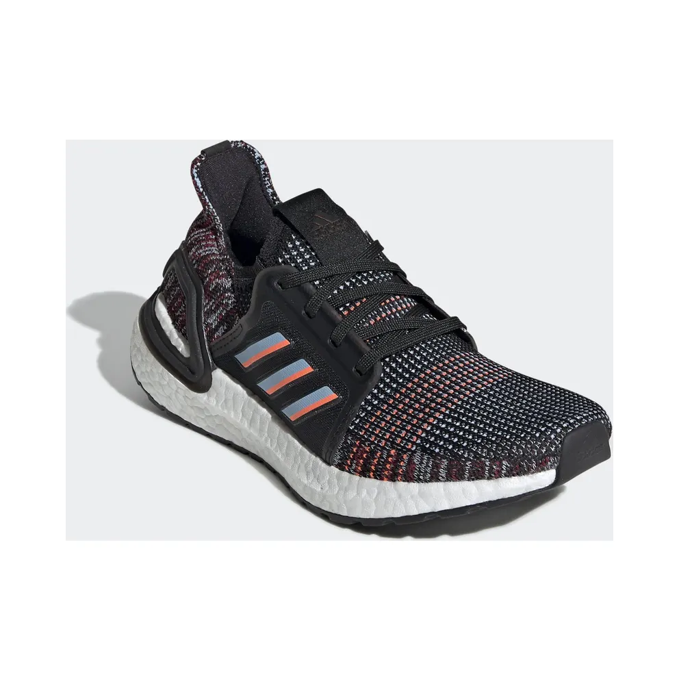 Adidas UltraBoost 19 J ‘Black Multi’ Core Black/Glow Blue/Hi-Res Coral (EF0930)