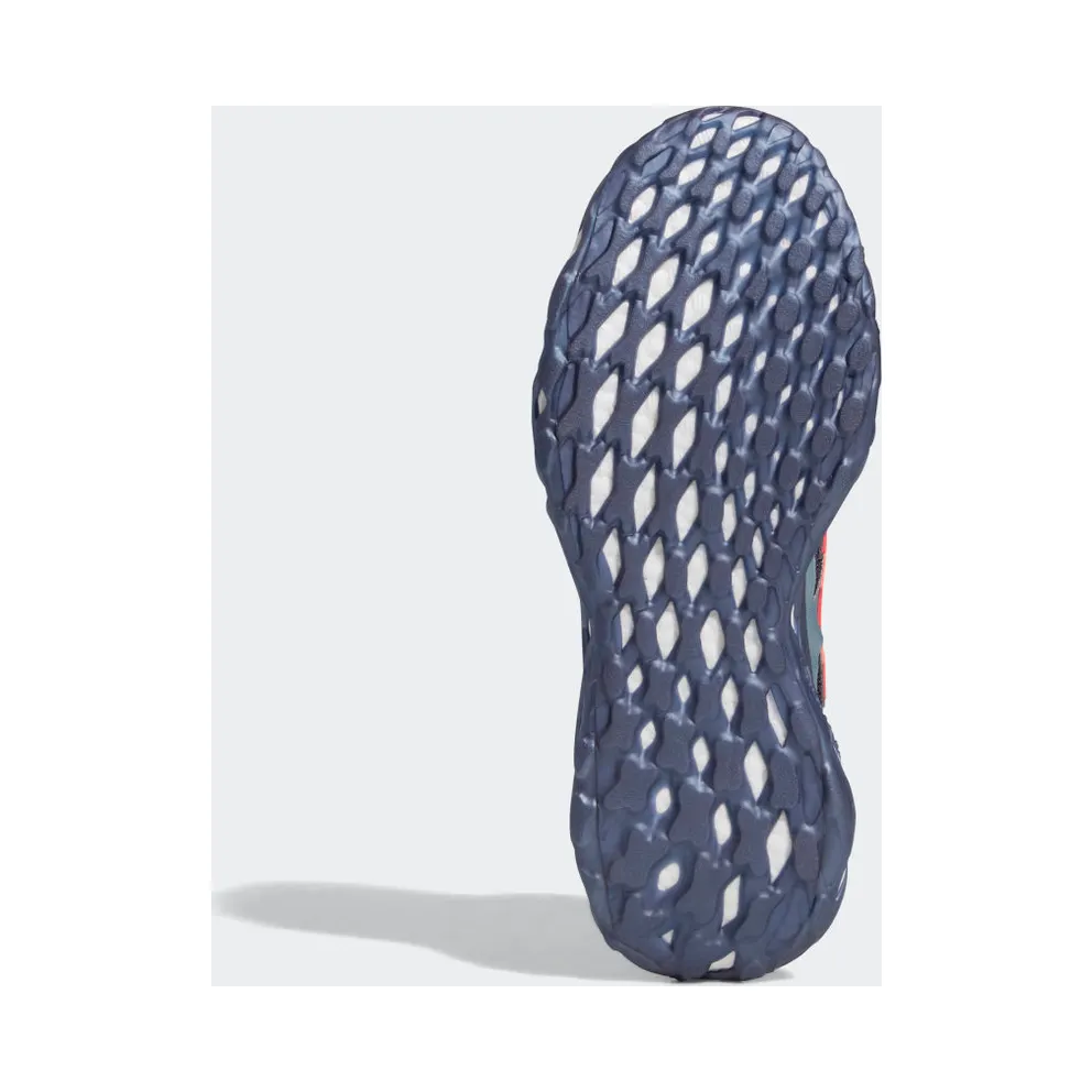 Adidas Web BOOST Running Sportswear Lifestyle Magic Grey Met / Impact Orange / Shadow Navy (GZ6444)