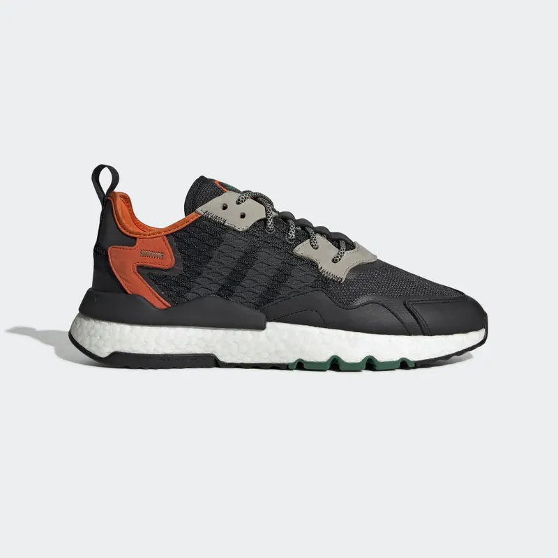 adidas Nite Jogger Cordura Black Orange Core Black/Grey Six/Orange (EE5549)