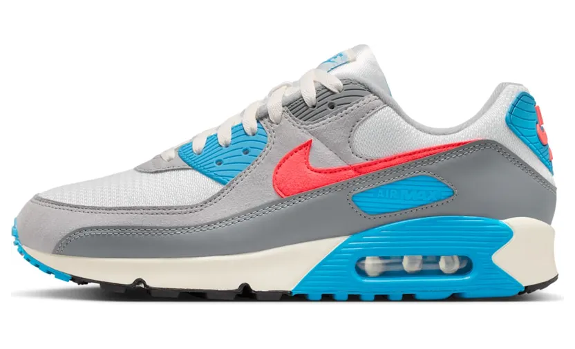 Nike Air Max 90 “Wave Pack Cool Grey Infrared” (IU7543-065)