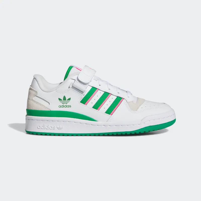 adidas Forum Low Cloud White / Green / Lucid Pink (IE7422)