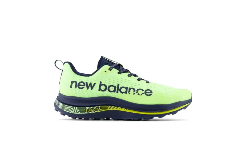New Balance FuelCell SuperComp Trail Bleached Lime Glow Navy (MTTRXCC)