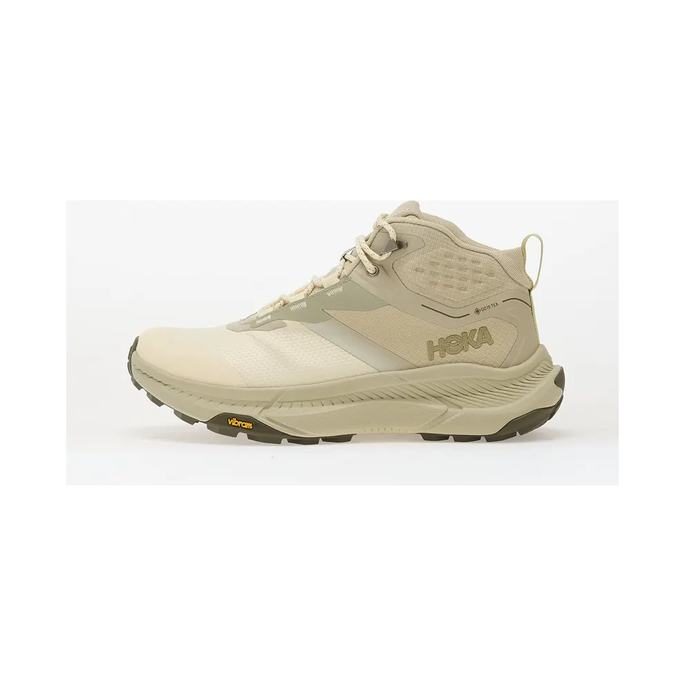 Hoka One Transport Hike Gore-Tex Oyster Mushroom Vintage Yellow