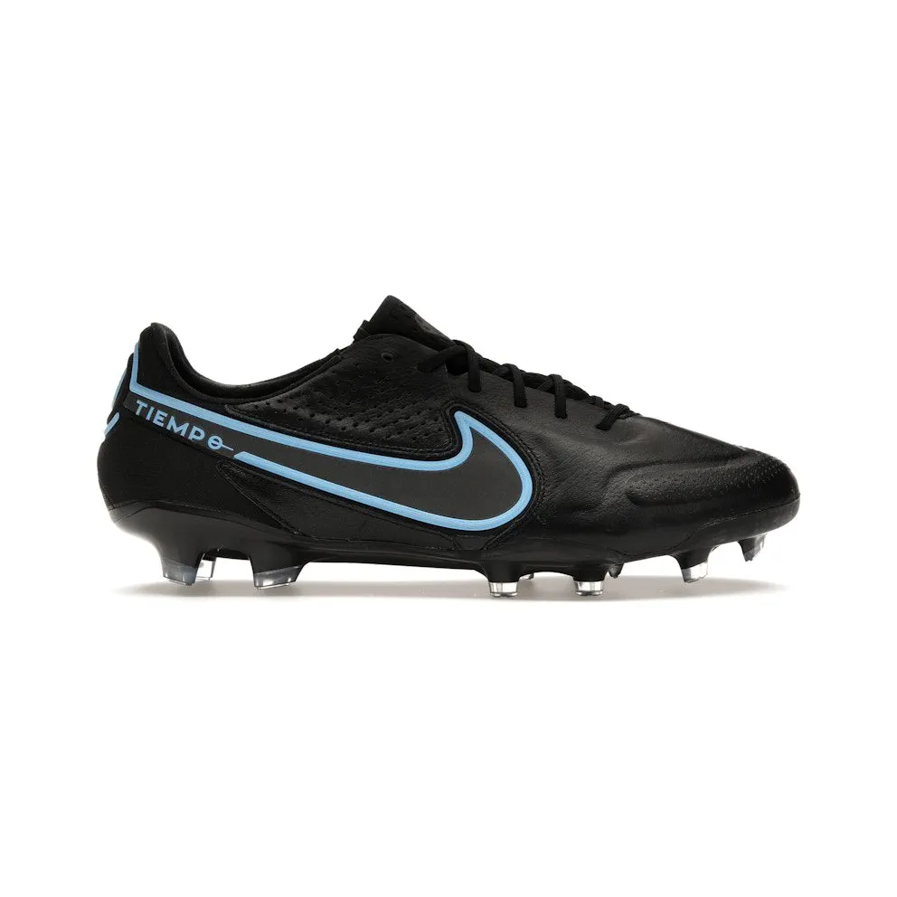Nike Tiempo Legend 9 Elite FG Black University Blue (CZ8482-004)