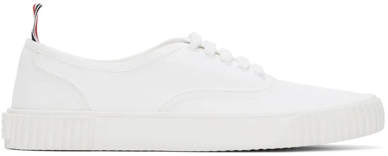 Thom Browne White Canvas Vulcanized (MFD201A-01588)