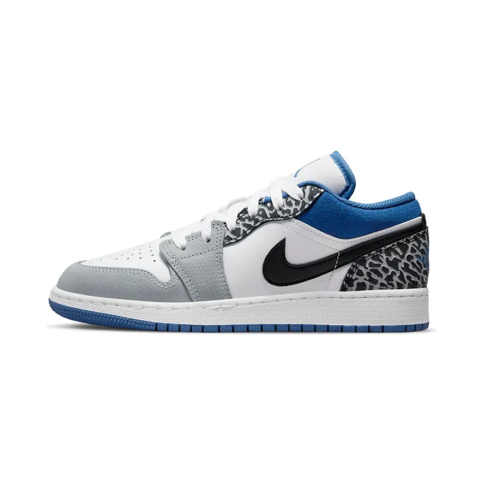 Air Jordan 1 Low SE Older Kids’ White (DQ2514-140)