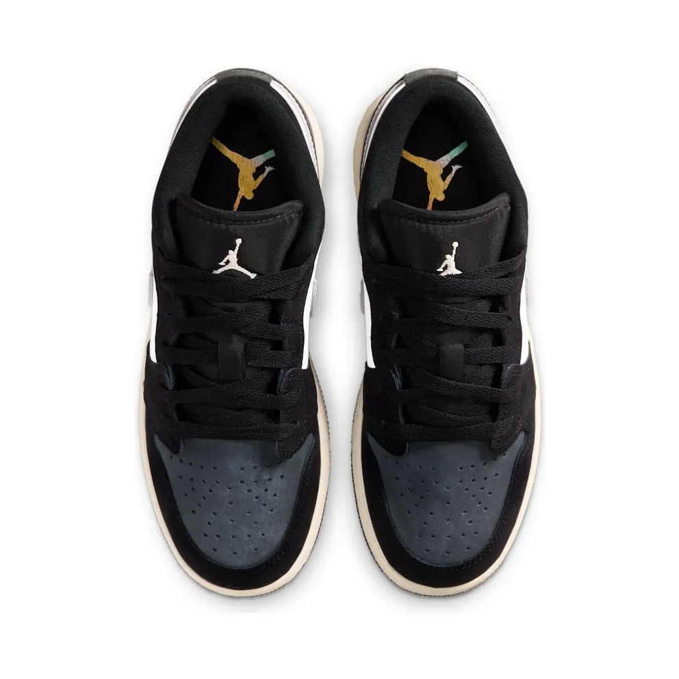 Nike Air Jordan 1 Low SE “Black / Iron Grey / White / Iced Carmine” (II1257-006)
