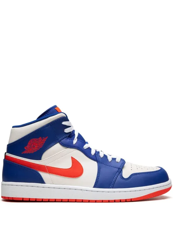 Jordan Air Jordan 1 MID Knicks Sneakers – Weiß (FD1029)