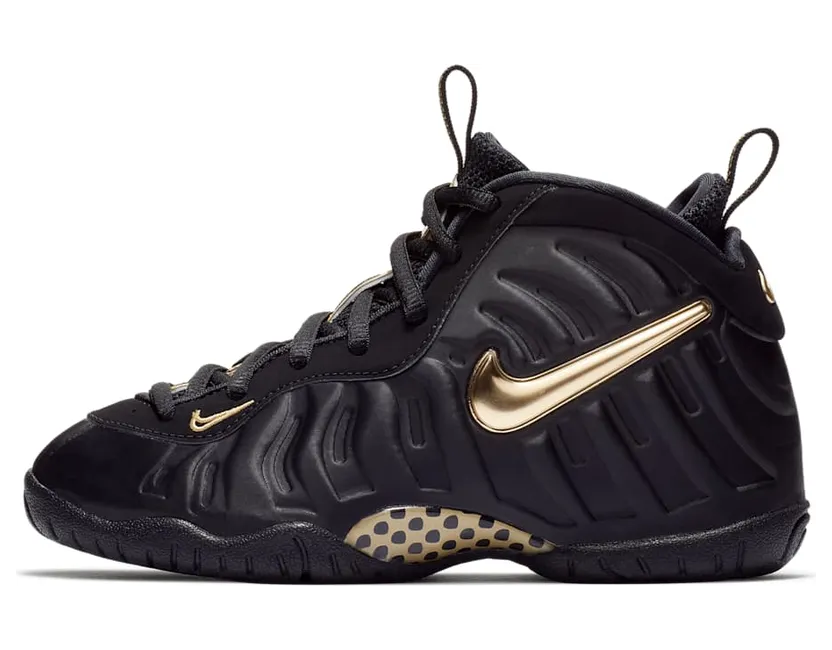 Nike Air Foamposite Pro Black Metallic Gold (PS)