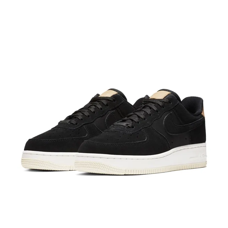 Nike Air Force 1 Low Black Cream (W) Black/Black-Summit White-Vachetta Tan (896185-006)