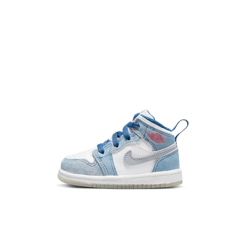 Jordan 1 Mid SE Baby/Toddler Blue (DR6236-401)