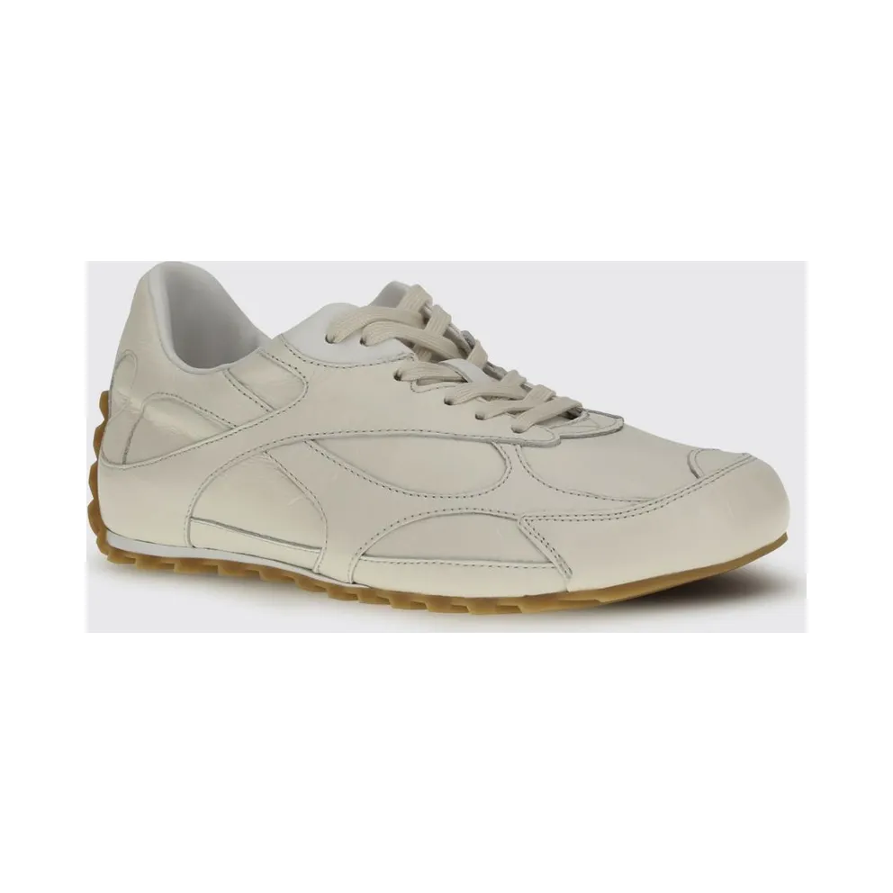 Bottega Veneta Orbit Flash Leather Sneakers White (867941V65C09013)