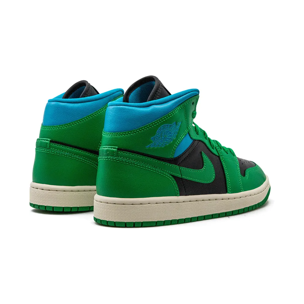 AIR Jordan 1 MID “Lucky Green Aquatone” (BQ6472-033)