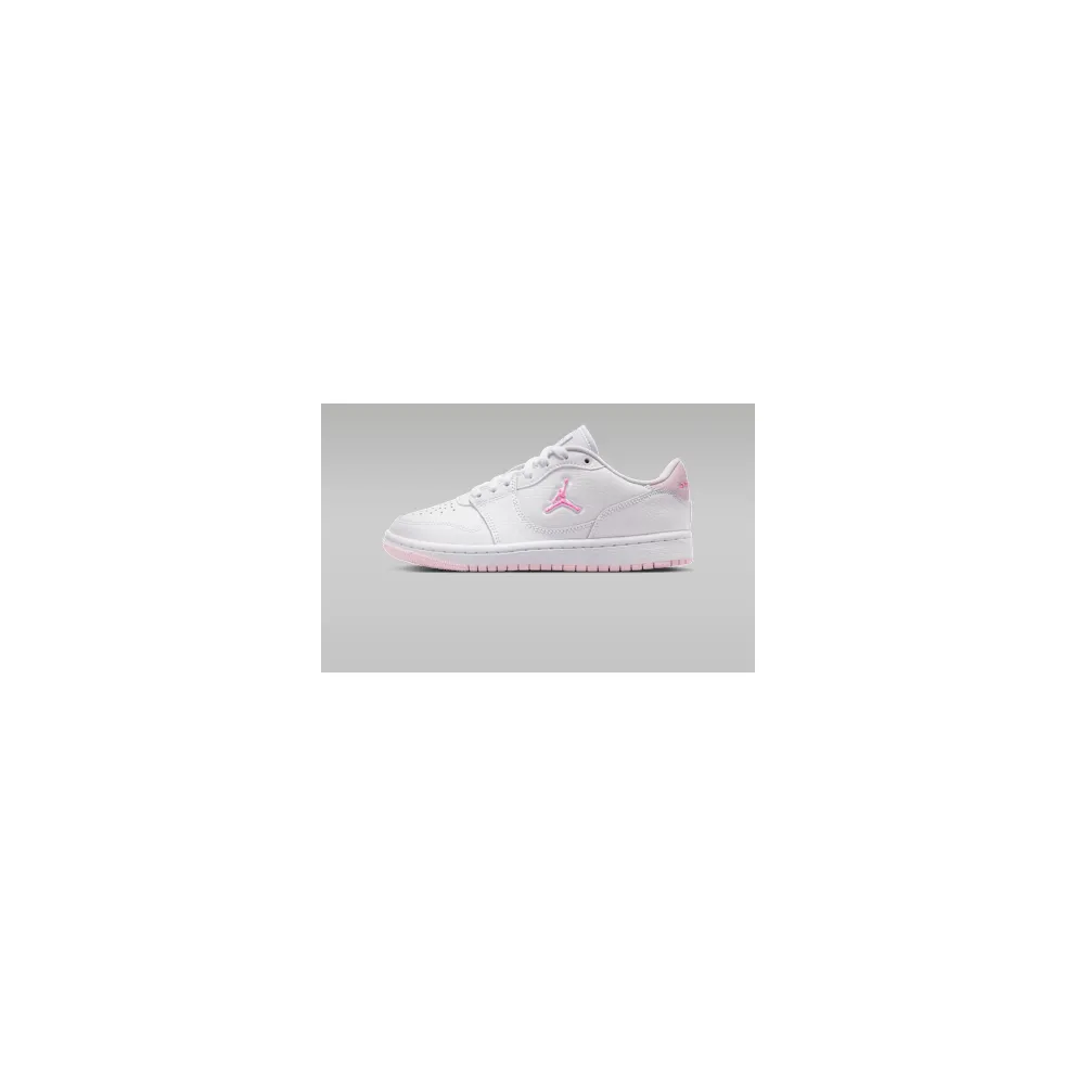 Nike Jordan Court Connect Low “White/Pink Foam/China Rose” (IQ6016-101)