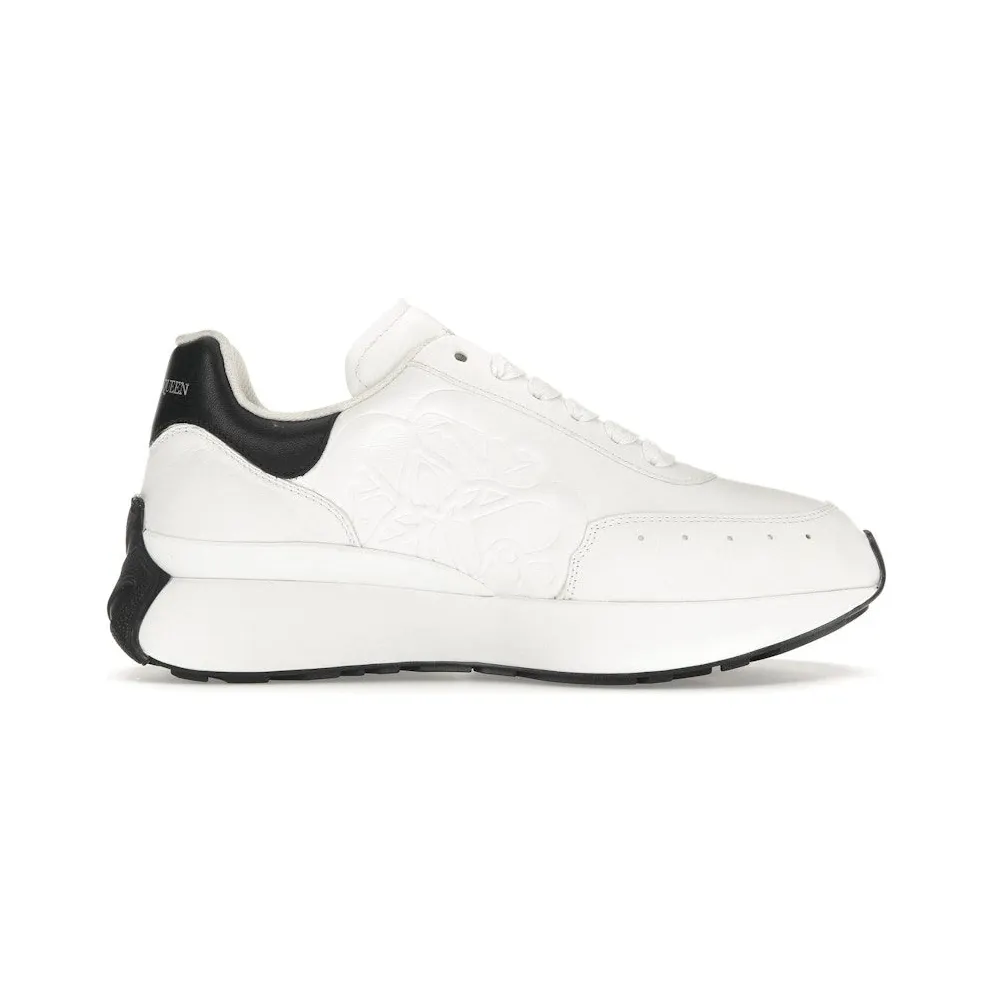 Alexander McQueen Sprint Runner White Black (688548 WIC93 9061)