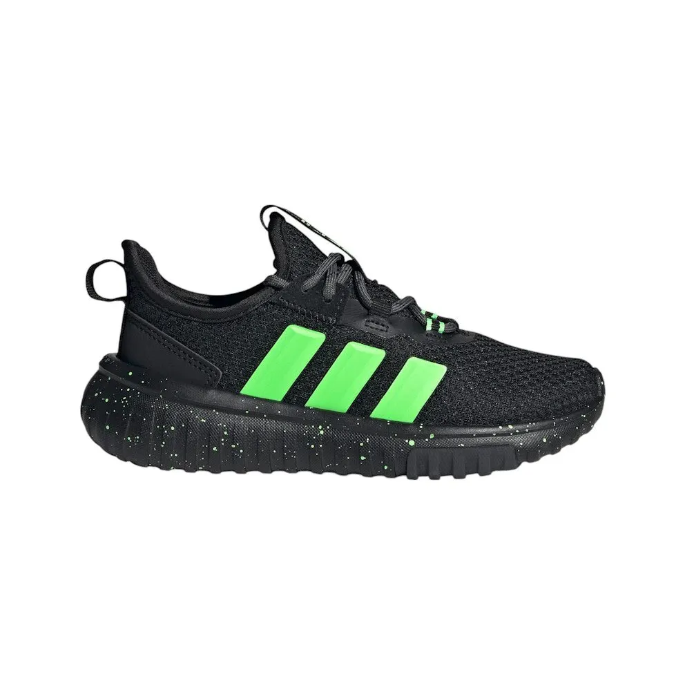 adidas Kaptir 4.0 Core Black Lime Burst Cloud White (JR5657)