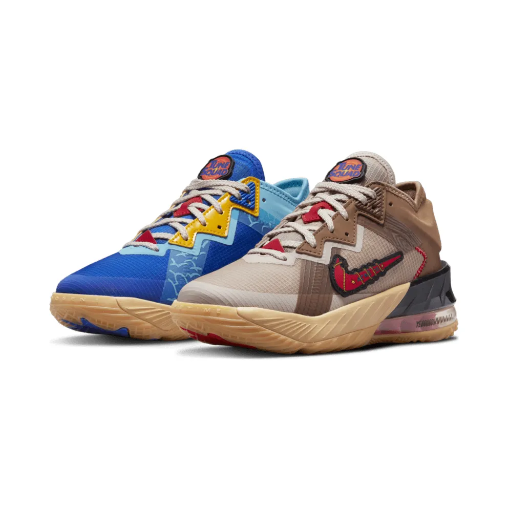 Nike LeBron 18 Low Wile E. x Roadrunner (GS) (2021) (DJ3760-401)