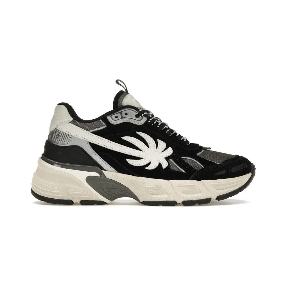 Palm Angels The Palm Runner Black White (PMIA098R24LEA0011009)