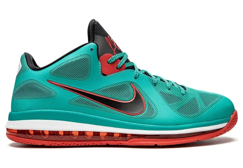 Nike LeBron 9 Low Reverse Liverpool Sneakers – Grün (DQ6400)