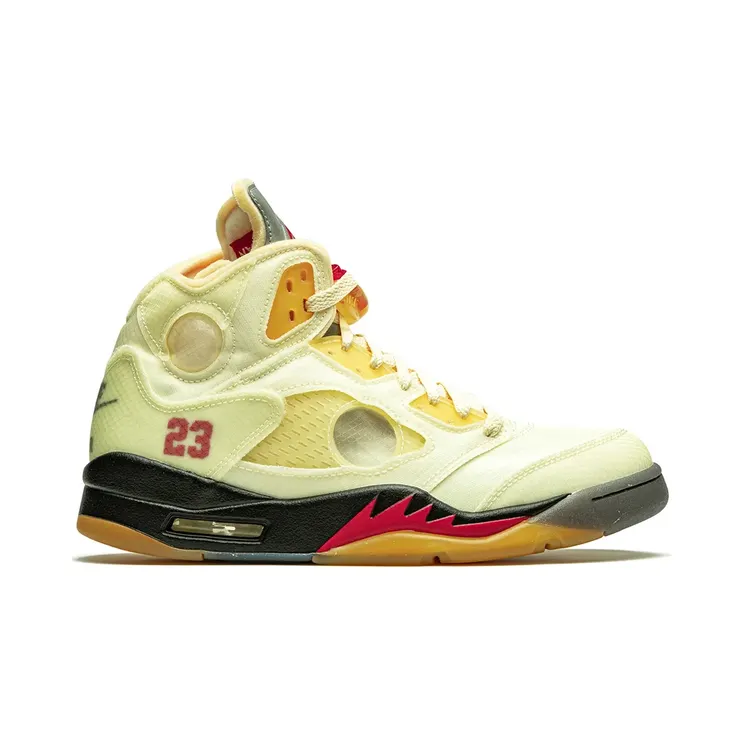 Jordan x Off-White Air Jordan 5 Retro SP Sail “White” (DH8565)