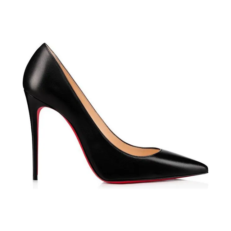 Christian Louboutin Kate 100mm Pump Black Nappa Leather (3191410BK01)