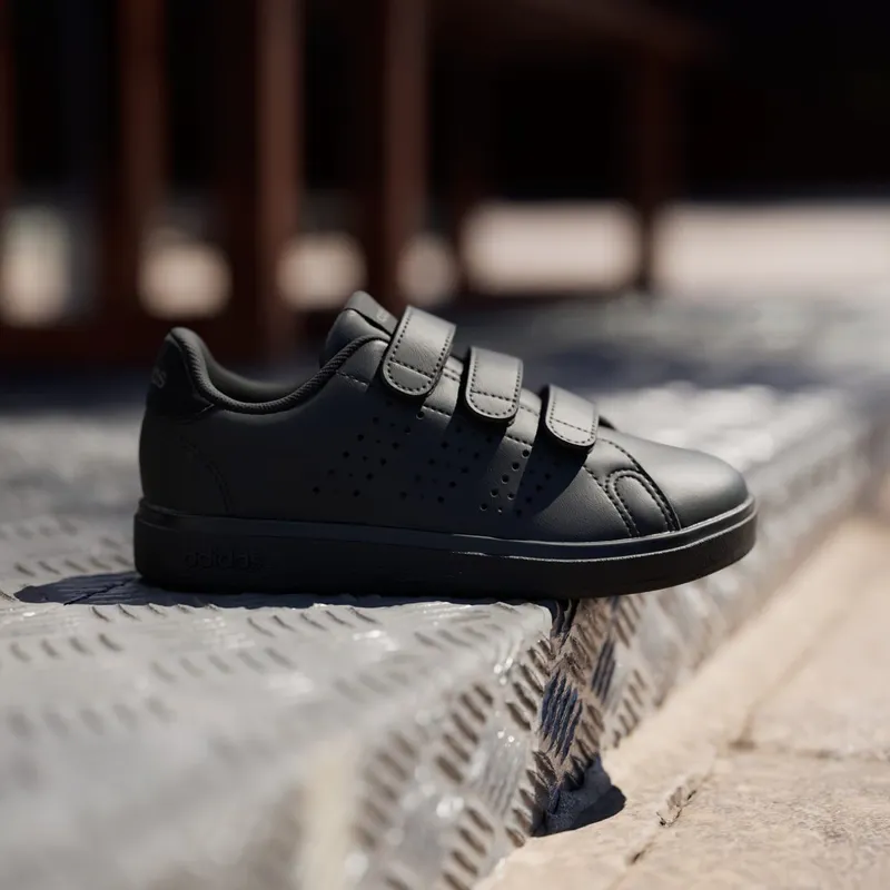 Adidas Advantage Base 2.0 Kids Core Black / Core Black / Grey Six (IE9018)
