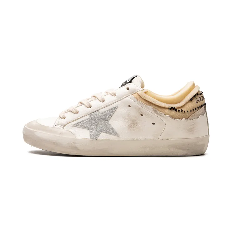 Golden Goose Super-Star Penstar Classic White/Beige Sneakers – Nude (GWF00107F003146)