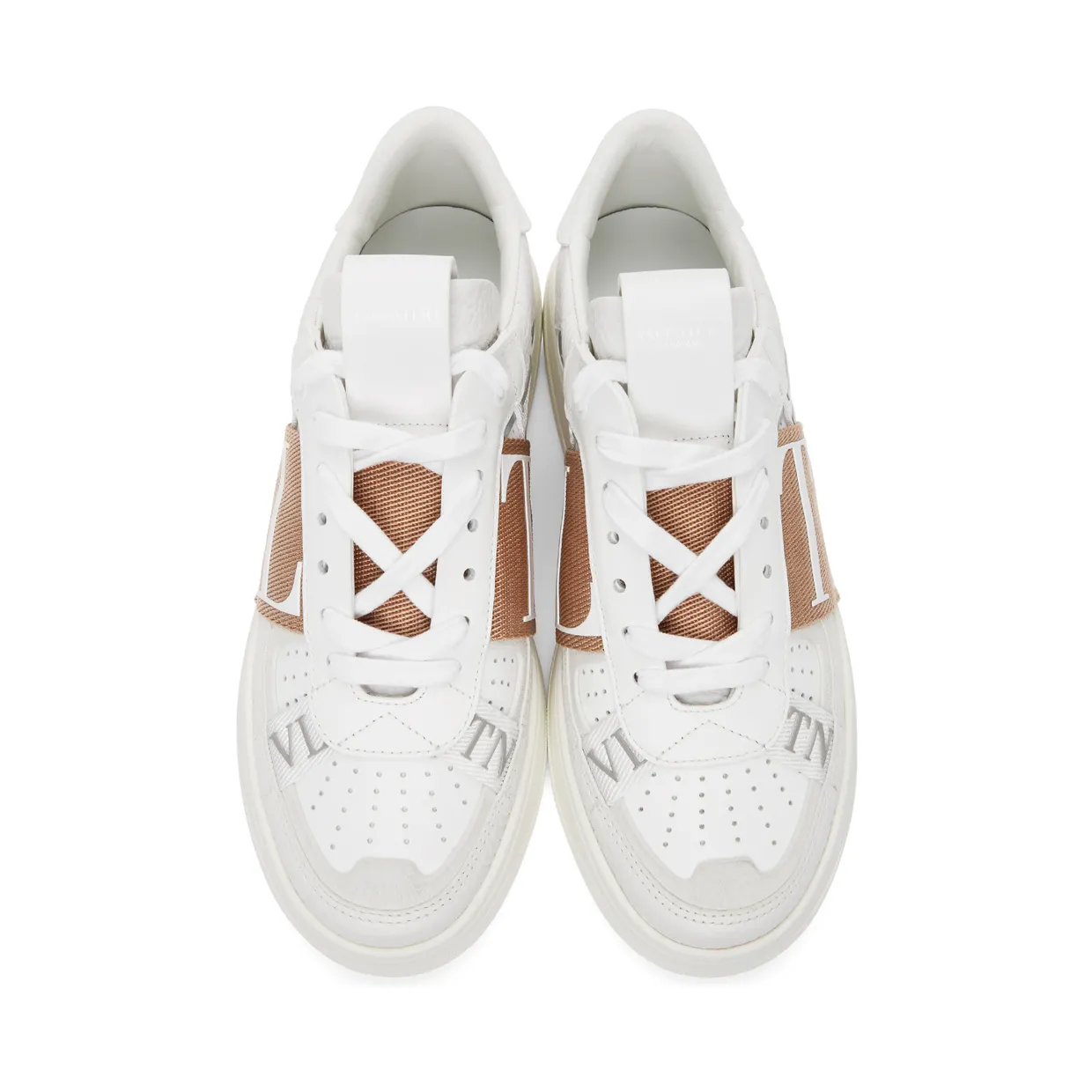 Valentino Garavani White & Pink Valentino Garavani ‘VL7N’ Sneakers (VW2S0V66WRQ) (5)