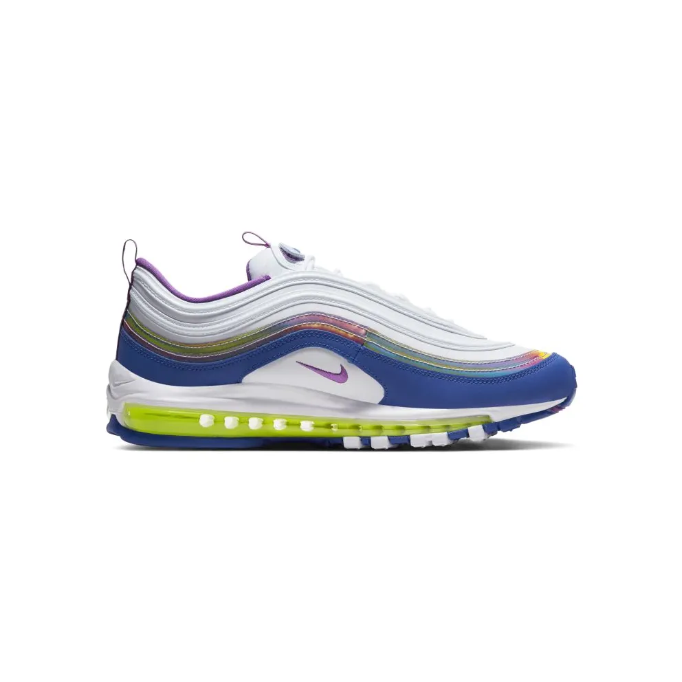Nike Air Max 97 Easter (2020) White/Multi-Color-Game Royal (CJ0591-100)
