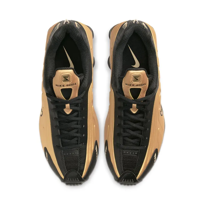 Nike Shox R4 Metallic Gold Black Metallic Gold/Black (104265-702)