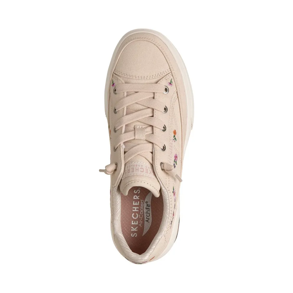 Skechers Arch Fit Arcade – Subtle Bouquet Sneaker Natuurlijk