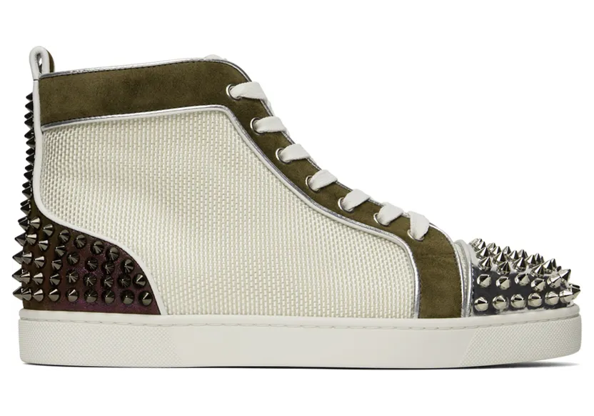 Christian Louboutin Multicolor Lou Spikes 2 Sneakers (3220711)