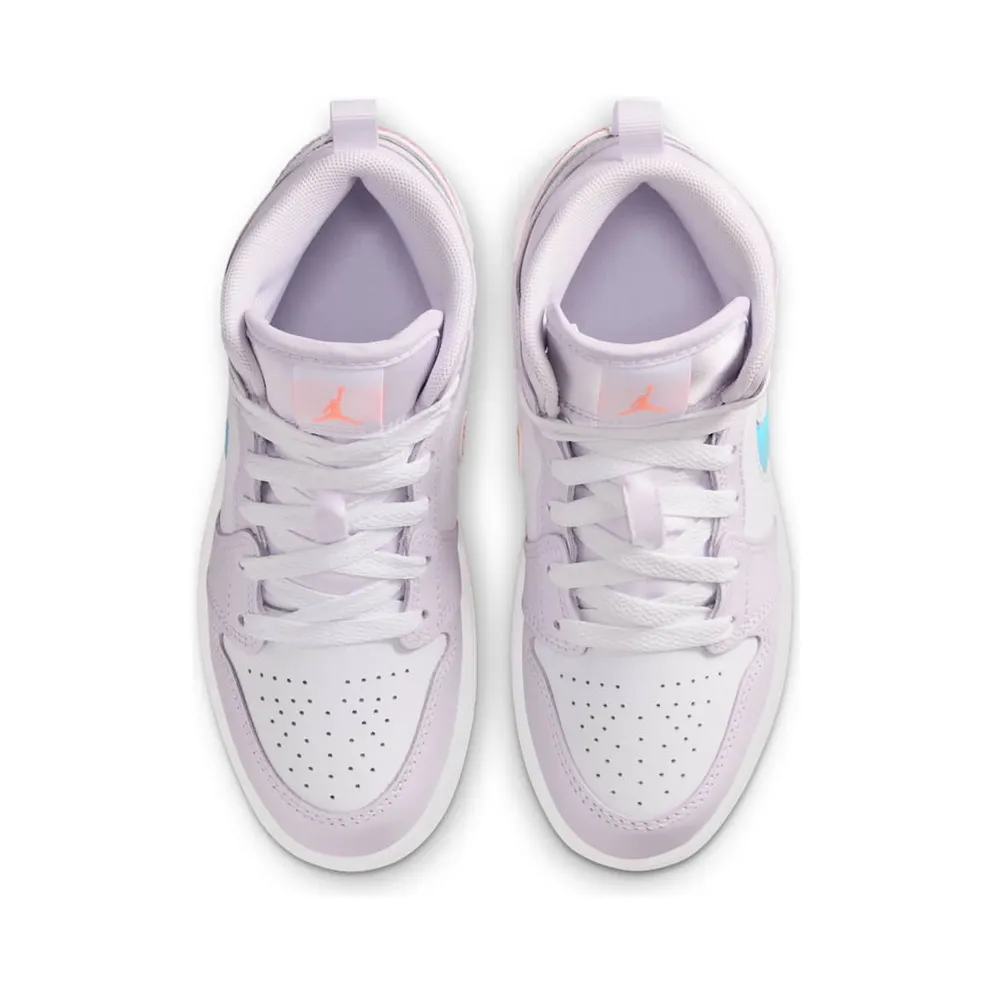 Air Jordan One Mid Barely Grape / White / Atomic Pink (IM4420-500)