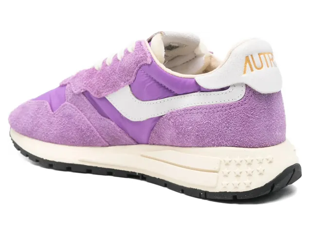 Autry Suede Panelled “Purple/White” (WWLW NC32) (2)