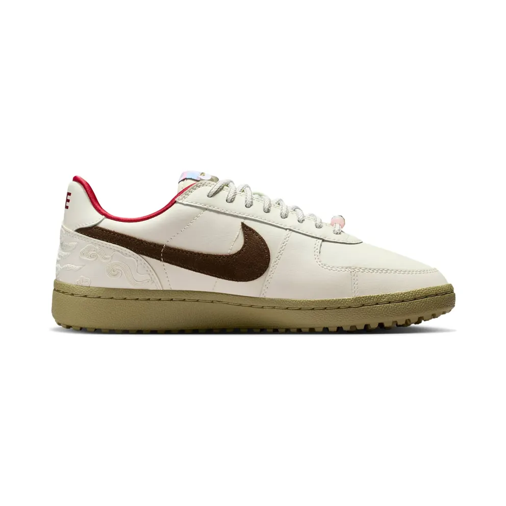 Nike Field General Year Of The Horse “Soft Pearl / Neutral Olive / Team Crimson / Dark Hazel” (IQ1144-022)