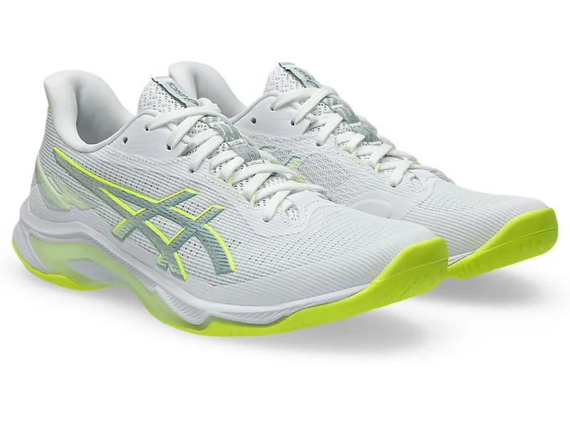 ASICS NETBURNER BALLISTIC FF 4 “White / Safety Yellow” (1052A083-107)
