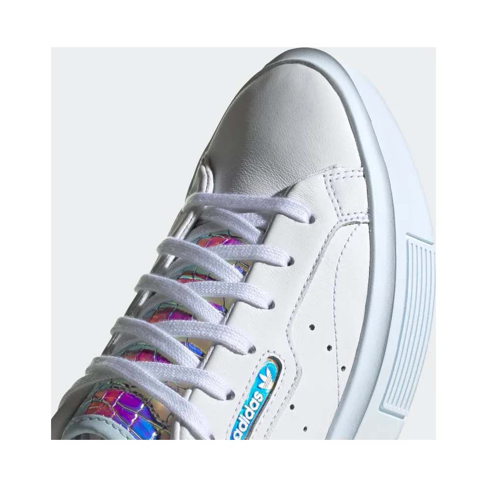 Adidas Sleek ‘White Iridescent’ Cloud White/Sky Tint/Core Black (FW3717)