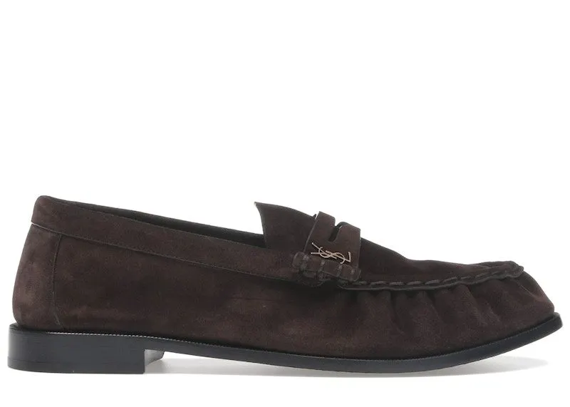 Saint Laurent Le Loafer Supple Dark Brown (8394712 W5AC 6023)