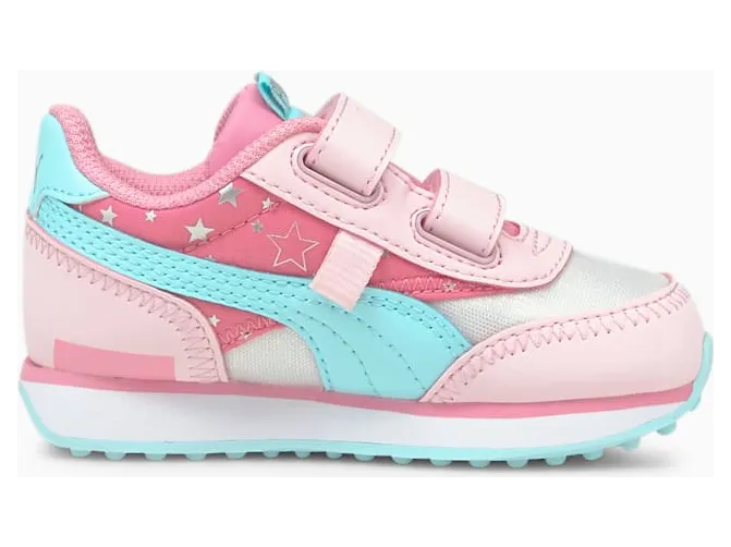 Puma Future Rider Unicorn babysneakers Blauw/Roze (368828-01)