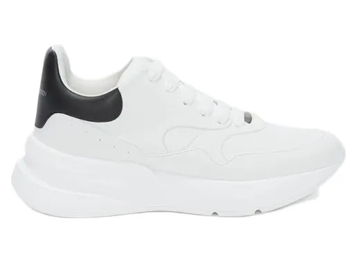 Alexander McQueen Oversized Runner Optic White Black